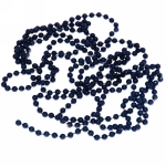 Бусы на елку 2,7м «Шарик» d-6мм, сапфир (pvc коробка)