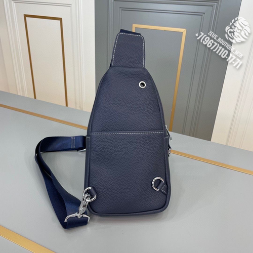 Нагрудная сумка слинг Hermes Cityslide синяя