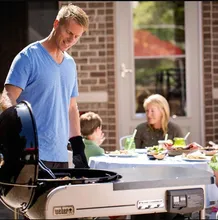 Угольный гриль Weber Performer Deluxe GBS, 57 см, чёрный