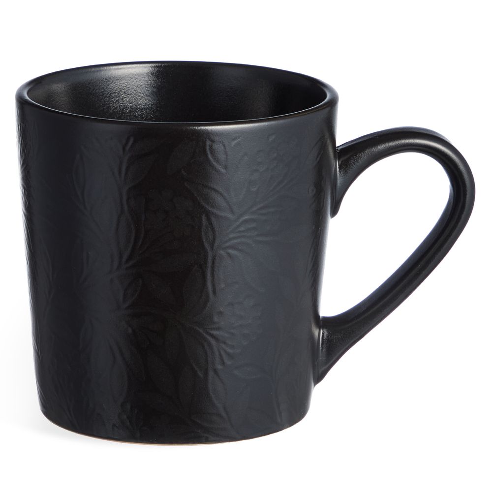 НАБОР КРУЖЕК BRONCO "CHOICE BLACK" 400 МЛ =4 ШТ