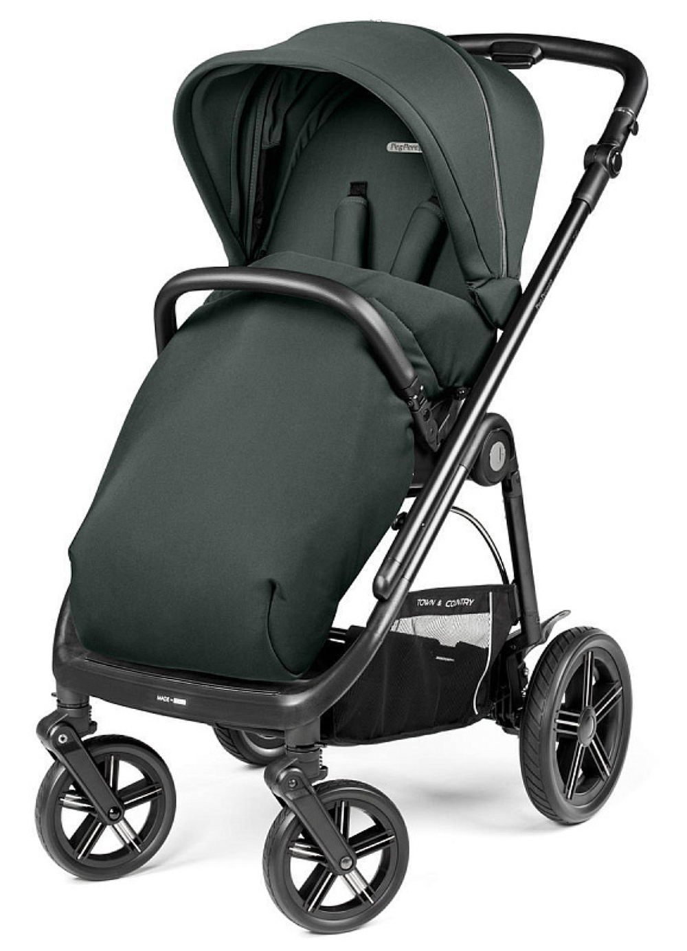 Коляска Peg Perego Veloce TC Brio Culla Belvedere Lounge 3 в 1 Metal