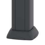 Телескопическая алюминиевая колонна, 1.5 - 3м, цвет чёрный