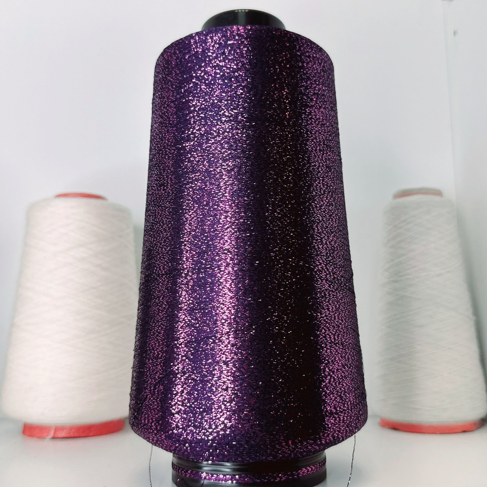 SOFT - SINFLEX; 100% люрекс; 4400м/100гр; col.876, цвет: фиолетовый блеск