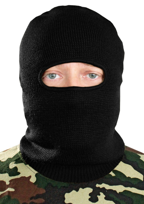 Подшлемник вязанный Чёрный