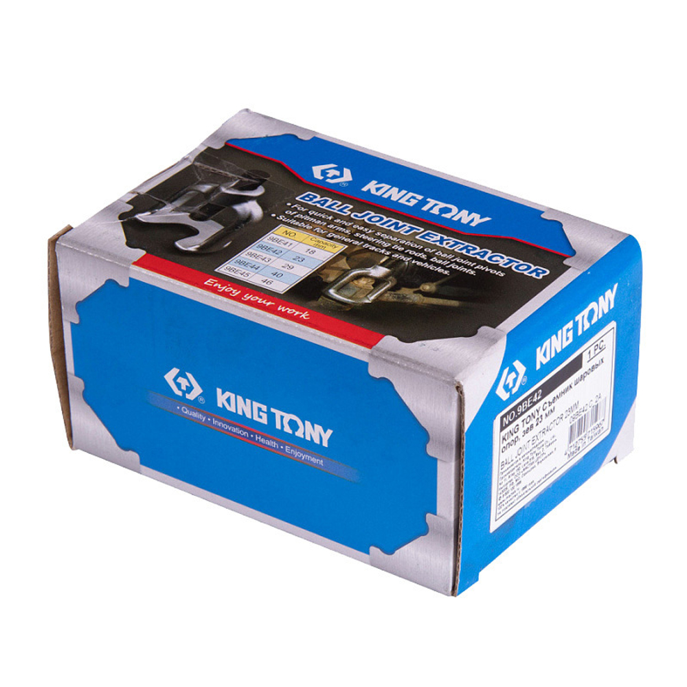 KING TONY (9BE42) Съемник шаровых опор, зев 23 мм