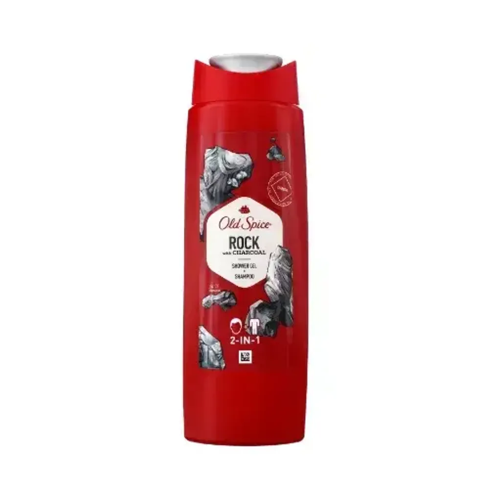 Шампунь-гель для душа Old Spice Rock 2в1, 400мл