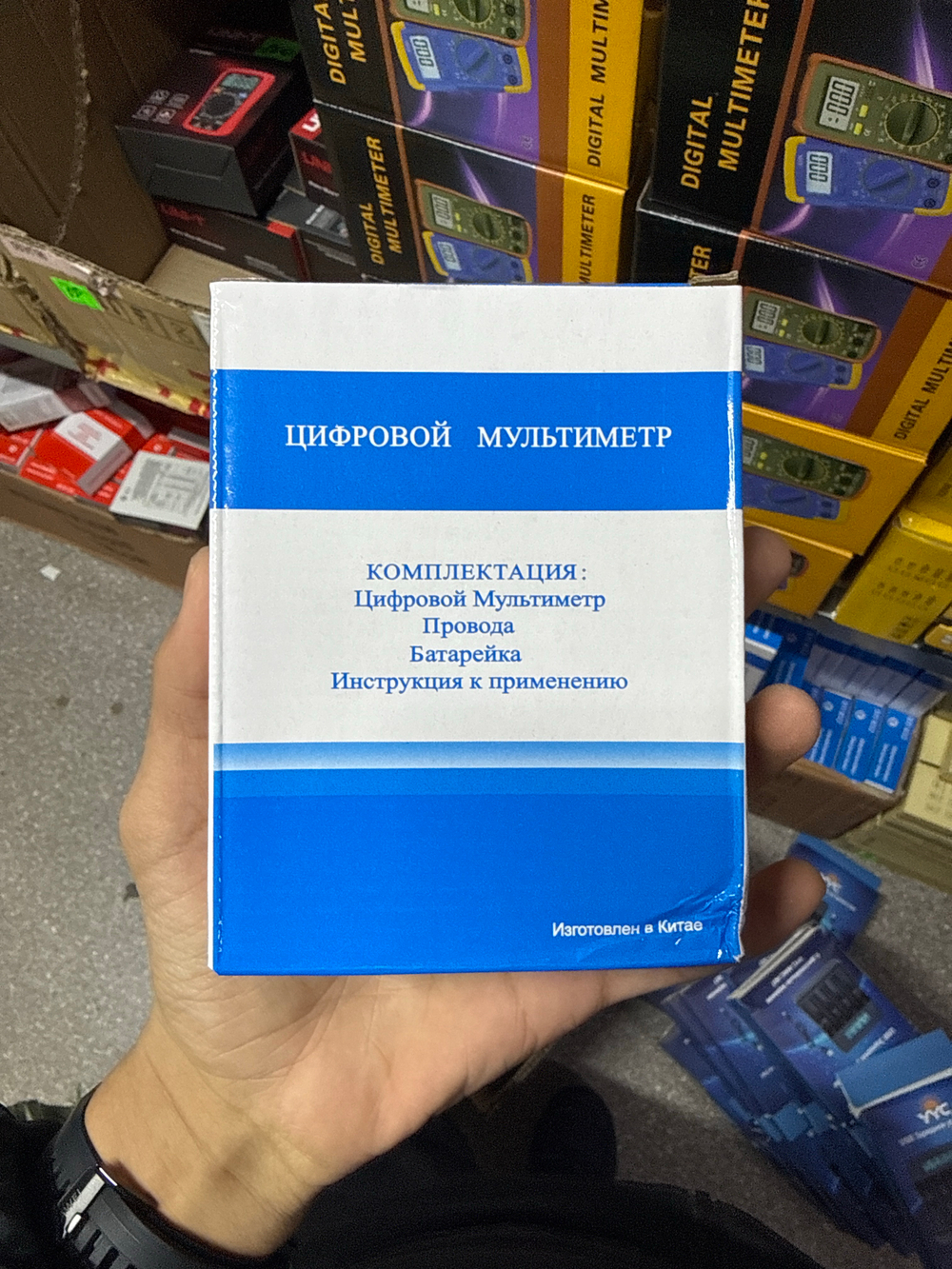 Цифровой мультиметр DT-832