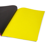 Бумага цветная Проф-Пресс, 166х240 мм, немелованная, односторонняя, 16 листов, 8 цветов, на скрепке, "Супермопс"