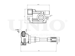 Катушка зажигания UNIO IGC-10022