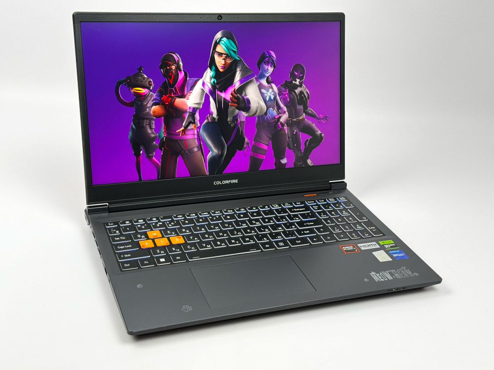 Игровой ноутбук Colorfire R15 RTX 4070 8GB / Ryzen 7 8845HS / 16GB / 512GB / 2.5K / 165Hz / Win11 RU / Русско-Английская клавиатура