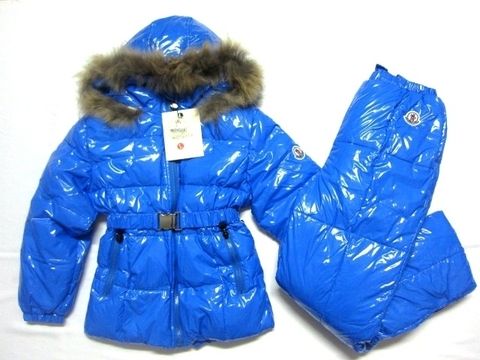Костюм детский пуховый из полукомбинезона и куртки