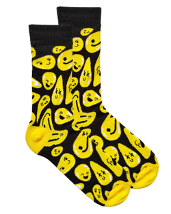 Носки р.40-45 Yellow Smile