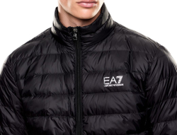 Куртка теннисная EA7 Man Woven Down - black