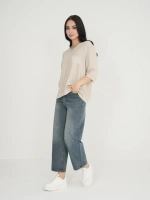 Кофта вязанная тонкая с коротким рукавом 9931-КК