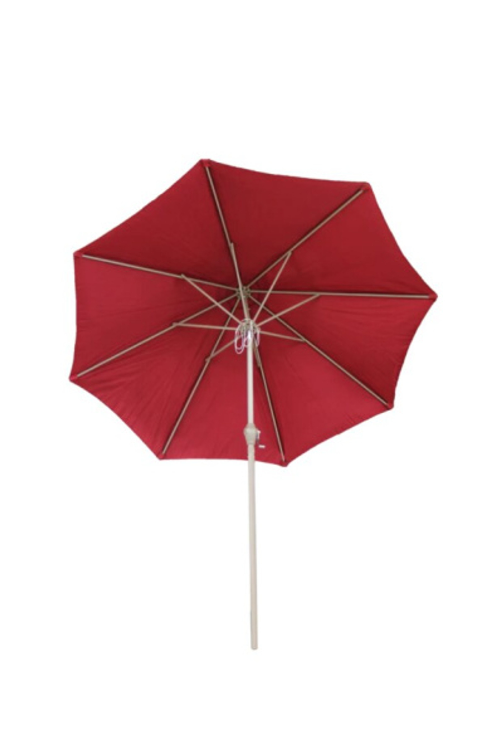 Зонт  2,5м с подъемным механизмом бордовый арт.Z306/WR2701 "Garden story"