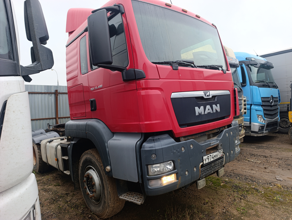 MAN TGS 6x4 Седельный тягач 33.480 6X4 BBS-WW (Дизельный, 12,4 л, 480 л.с., МТ)