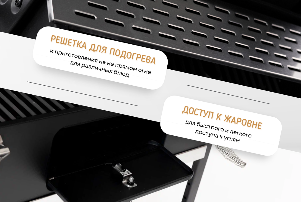 Барбекю гриль угольный Cronon Ember CA-003