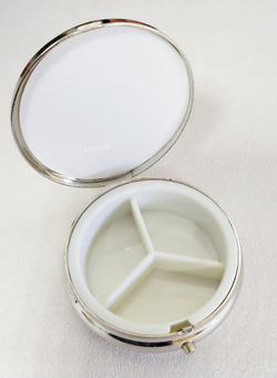 Таблетница с ручной росписью Палех "Герб РФ"