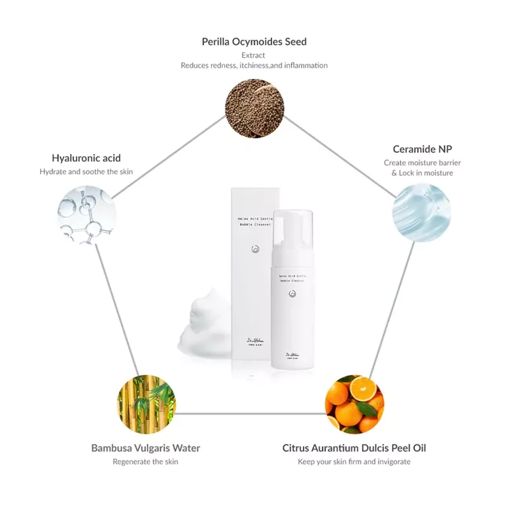 Dr. Althea Amino Acid Gentle Bubble Cleanser 140ml