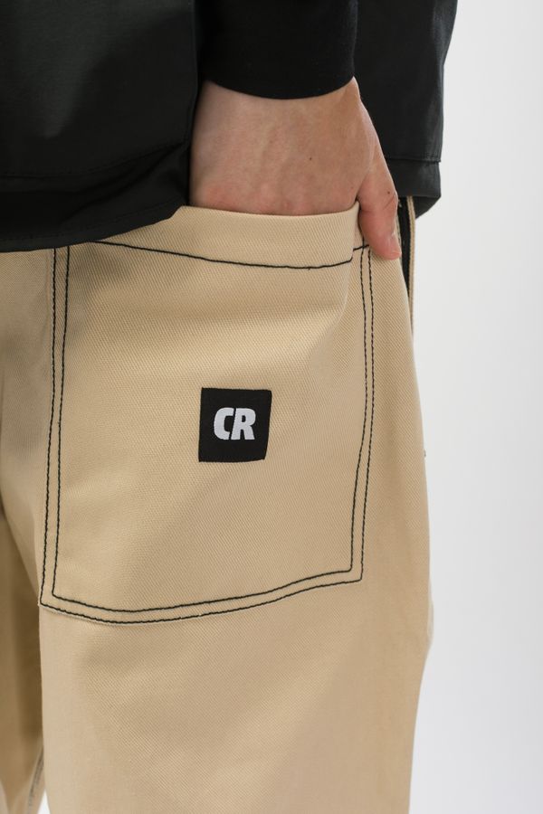 Брюки Jpant Wide Бежевые Светлые - фото 5