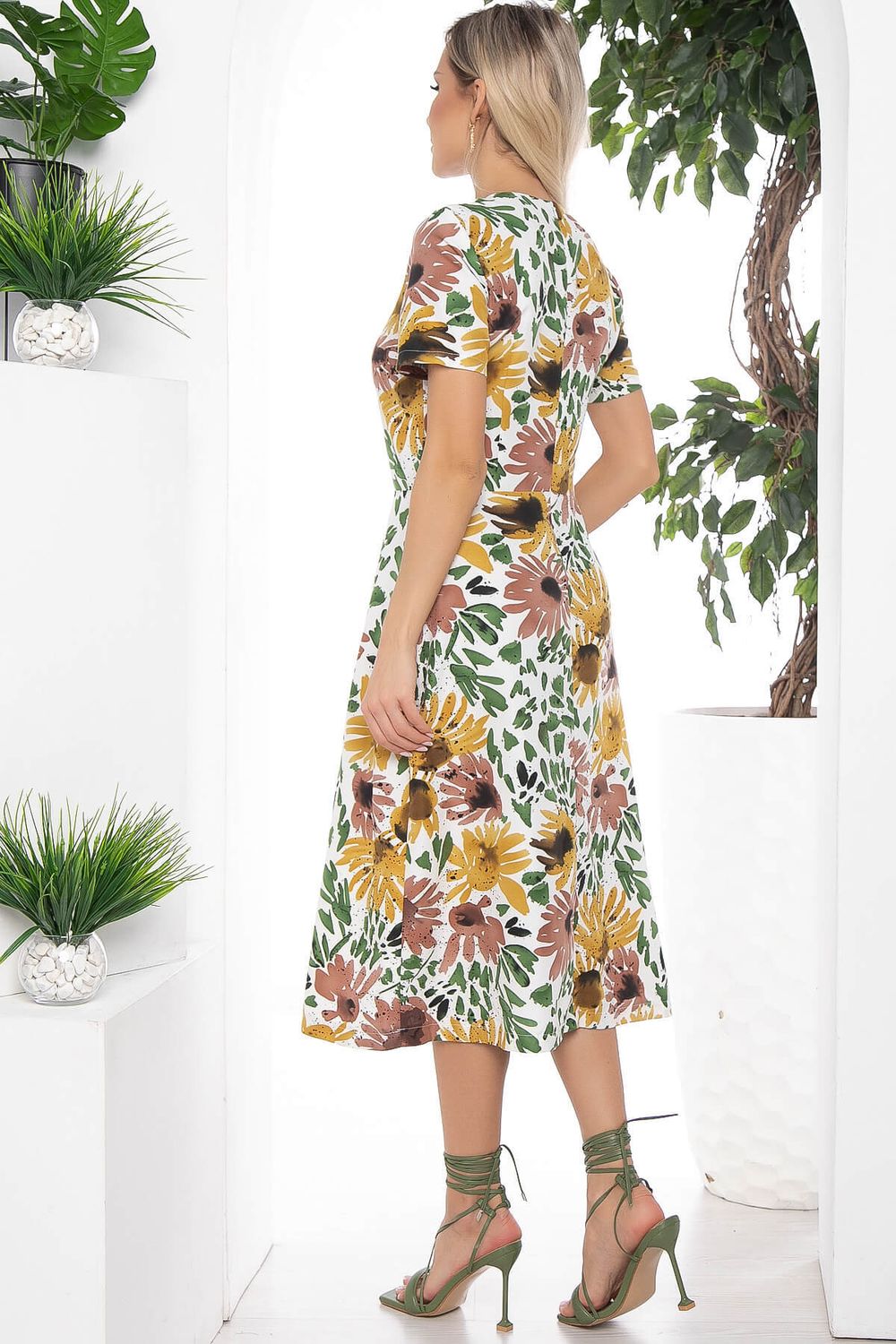 Платье Кокетливая (мультиколор) П10376 LT Collection