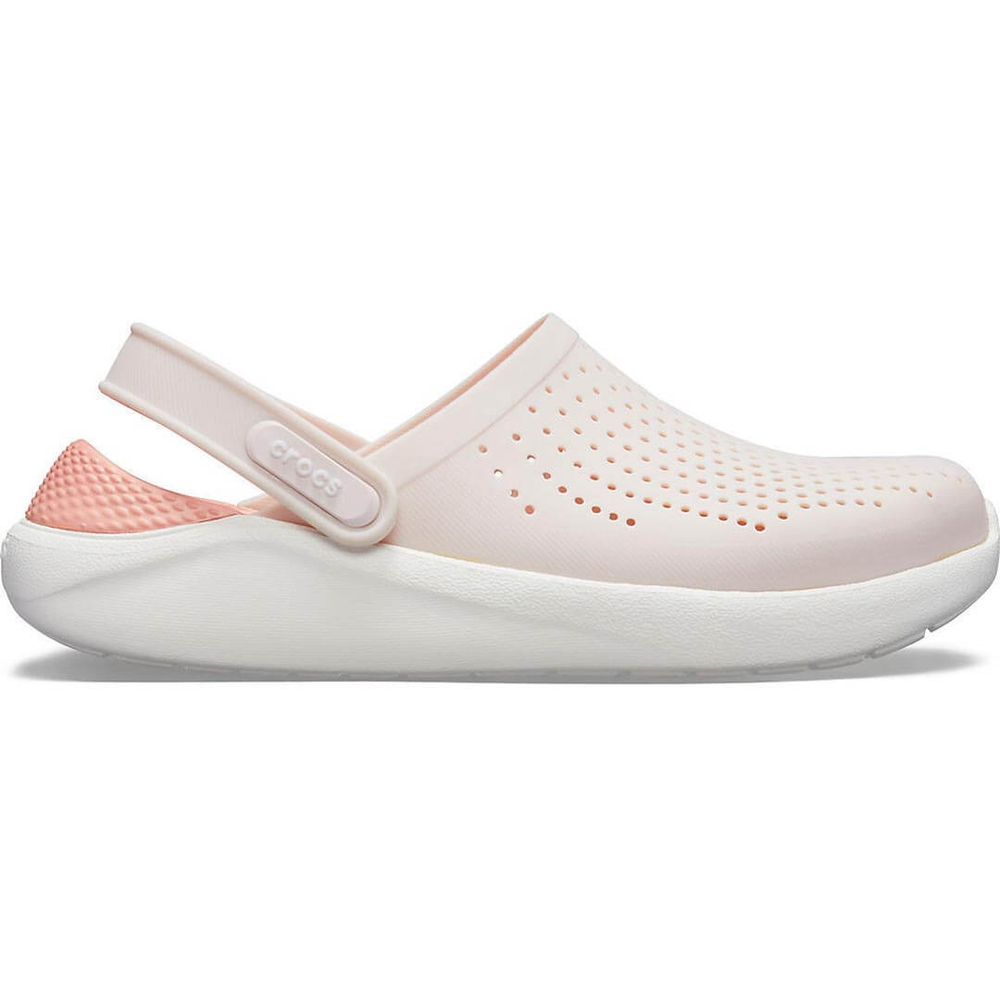 Сабо Crocs LiteRide Clog Barely Pink White