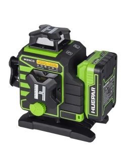 Лазерный уровень HUEPAR W04CG, 0.15 мм / LCD-экран (арт. 623252)