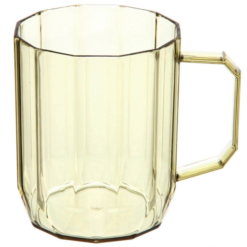 Кружка пластиковая 430мл «Грани», микс цветов