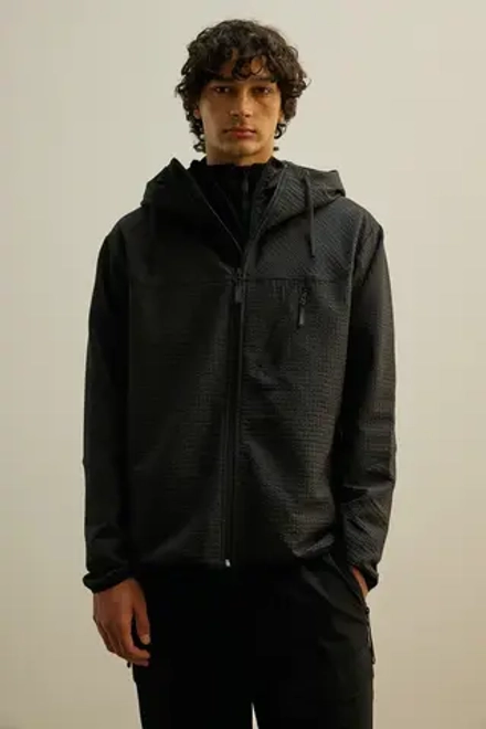 H&M КУРТКА DryMove™, ЧЕРНЫЙ