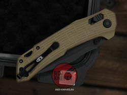 Нож Zero Tolerance 0203 - рукоять Desert, клинок черный