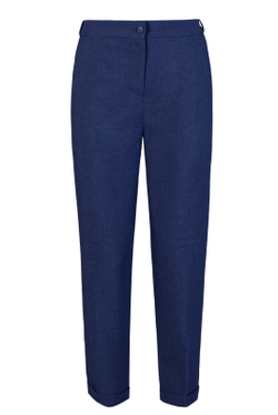 Брюки женские 2609АП, темно-синий #38ТС022609АП