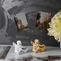 Статуэтка Ангел Ин Лав с держателем Белый