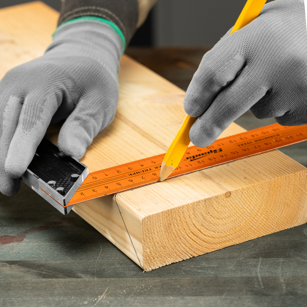 Угольник, 250 мм, металлический Sparta