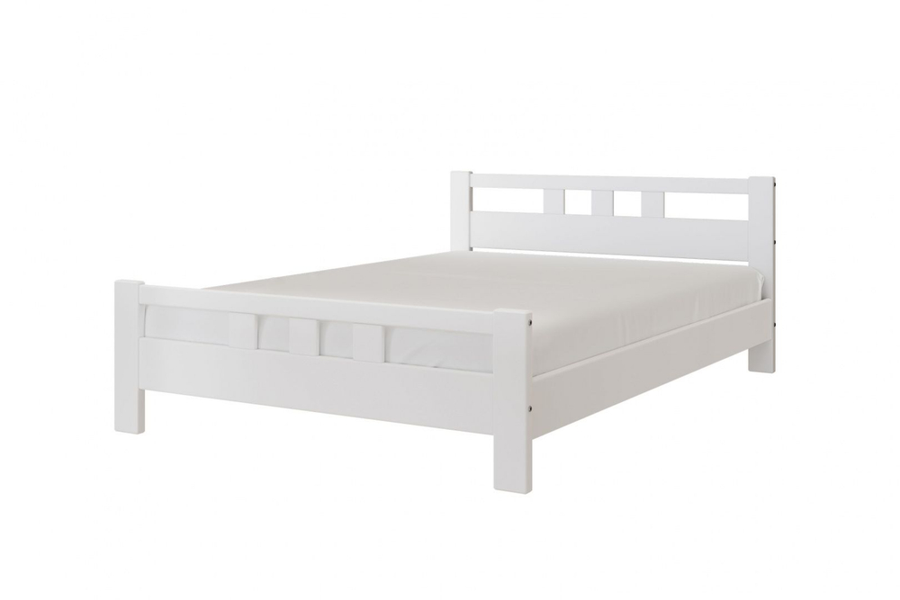 Кровать Вероника-2  1,6м (1660*2090*765), цвет "белый" Bravo мебель