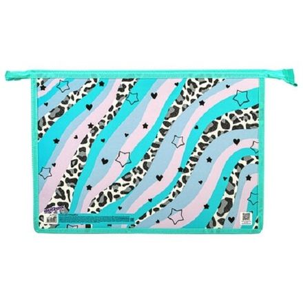 Папка для тетрадей 1 отделение А4 на молнии Юнландия Trendsetter, пластик