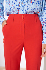3830 Брюки женские (красный)