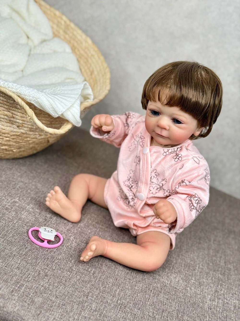 Кукла Реборн мягконабивная 45см (FA-847)