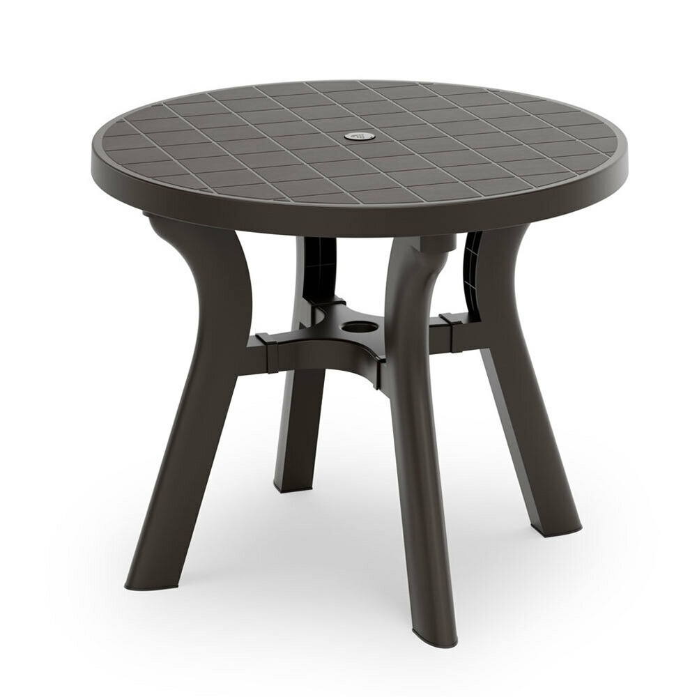 Стол круглый 900мм "Атлант", мокко