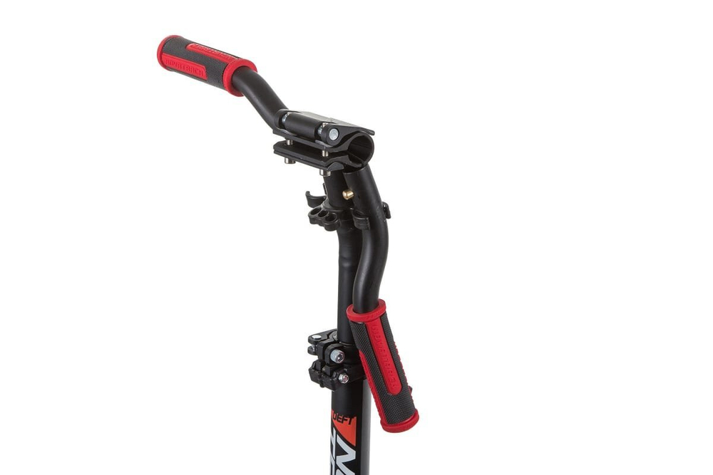 Самокат для детей  NOVATRACK DEFT, 230/200 мм, с фиксатором склад. рукоятей, черный