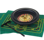 Игра набор 5 в 1 Game Set рулетка: 2 шар, 4 кубика, 1 колода, 100 фишек, сукно