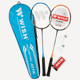 Набор для бадминтона WISH Alumtec 327 (2 ракетки+2 волана)