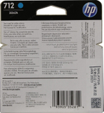 Картридж HP 3ED67A (№712) Cyan для HP DesignJet Т210/230/250/630/650