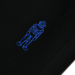 SMR DIVER LOGO WOVEN PANTS BLACK