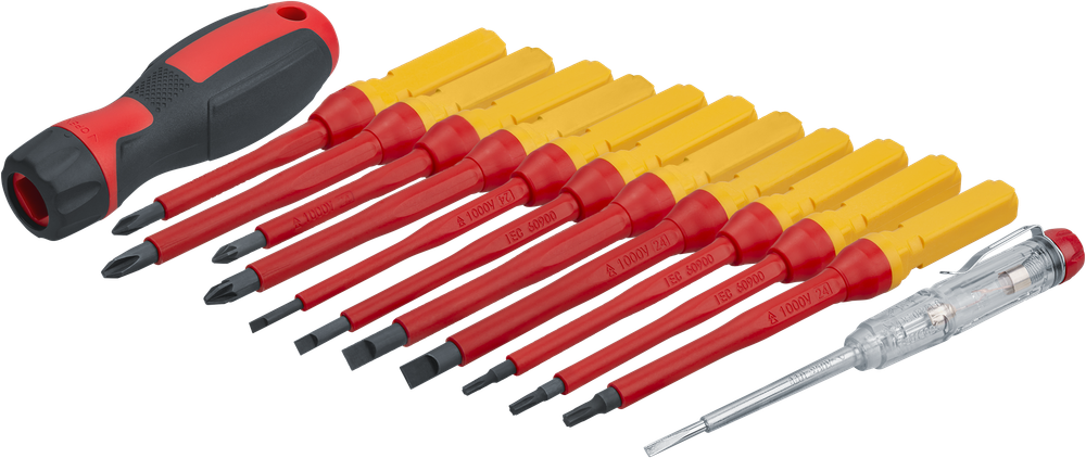 Отвёртка Navigator 99 995 NHT-Otd05-H12 (диэлектрическая, с битами, набор 12 шт)