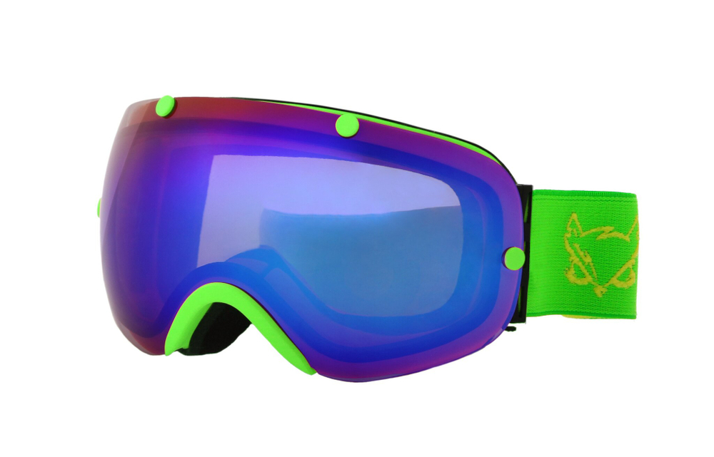 Маска Vizzo Spherix  green/blue
