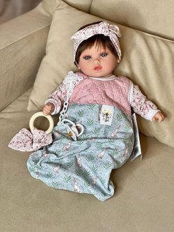 Кукла Marina and Pau 40 cм Petit мягконабивная в пакете (M415K)