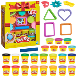 Hasbro G3475 — Набор с пластилином Play-Doh Подарочный набор 23 банки G3475 — фото 1