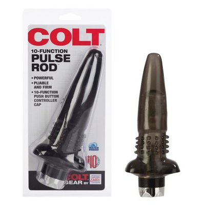 Анальный массажер Colt Pulse Rod- 17 см. (Цвет: черный)