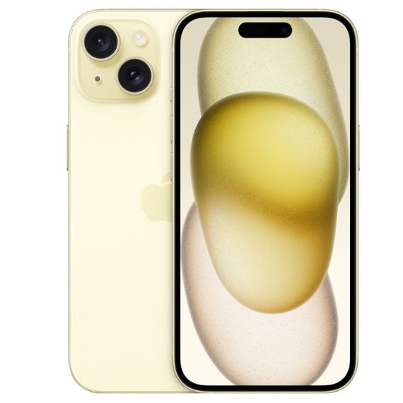 Телефон Apple iPhone 15 128Gb (Yellow)