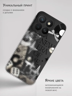 Чехол на Honor X8C с принтом